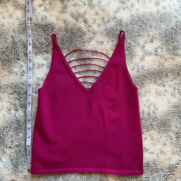 Bebe Backless Knit Top - Picture 2 of 5